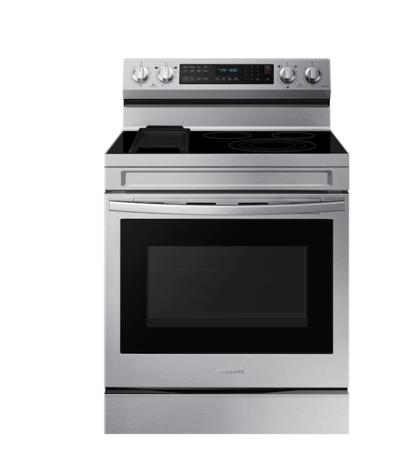 Freestanding Electric Range With Convection In Stainless Steel Range